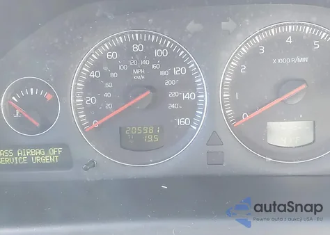 2008 Volvo S60 2.5T from USA, damaged, VIN YV1RS592282686409